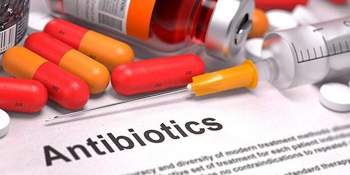antibiotik pikeun prostatitis