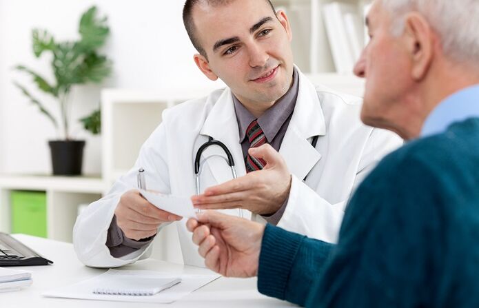 dokter prescribes ubar pikeun prostatitis