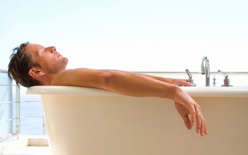 mandi panas pikeun prostatitis di lalaki